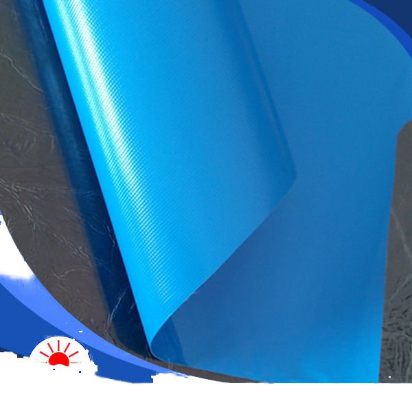 High Strength Coated PVC Tarpaulin Fabric Plain Style Polyester for Cover Tent Truck Toy Other Uses-Free Sample